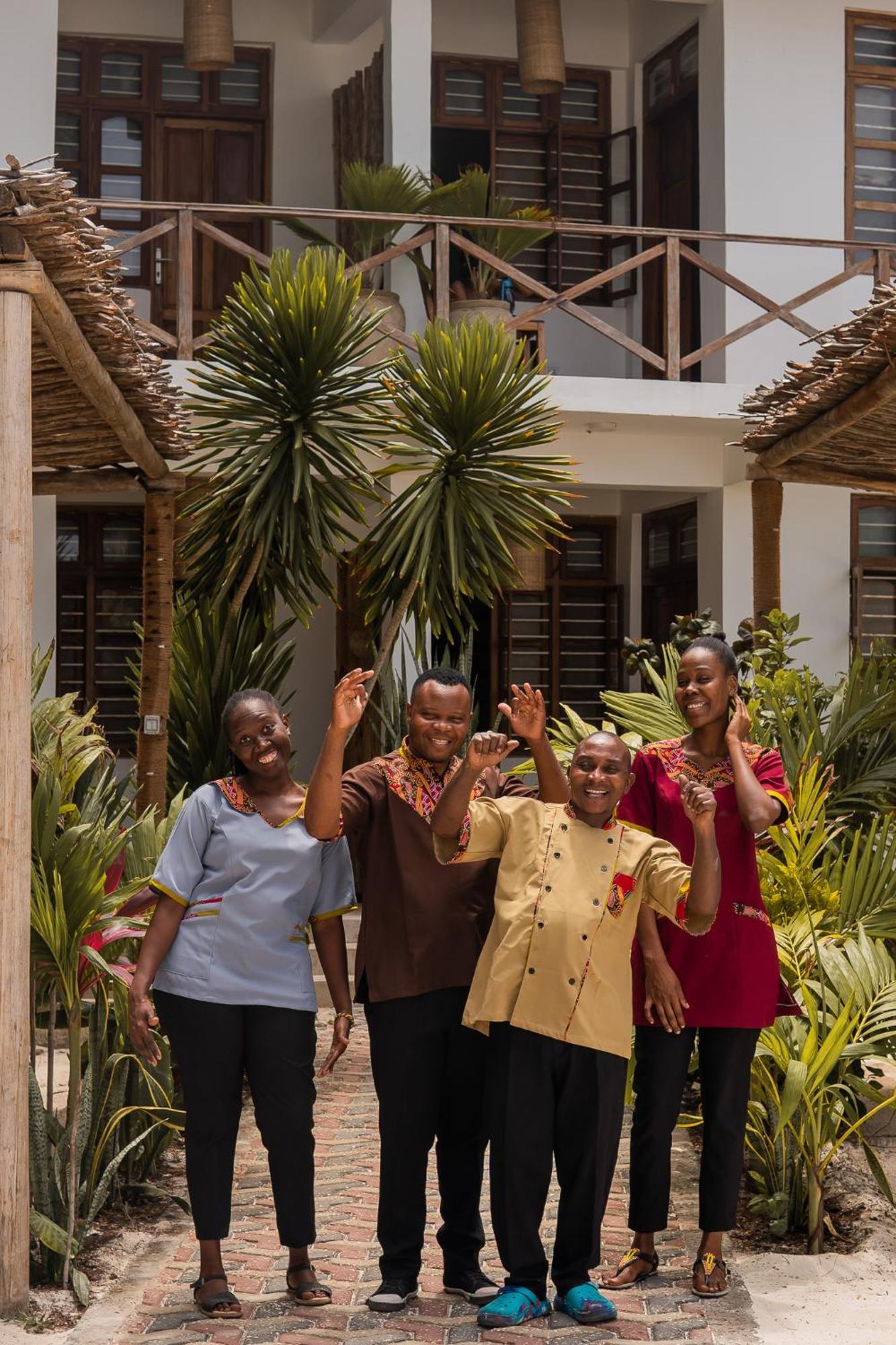 Kima Serviced Beach House & Suites Bwejuu Bagian luar foto
